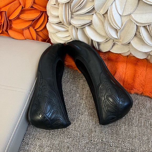 ❣️Rockport Cobb Hill Collection Black Leather Sharleen Wedge Pumps❣️ - Picture 8 of 11